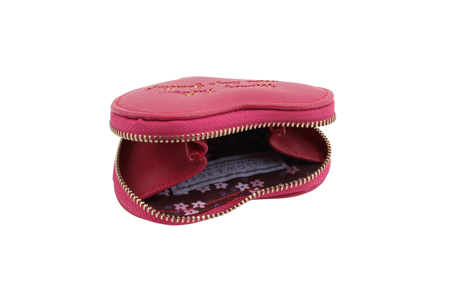 Pink Money Talks Heart Purse