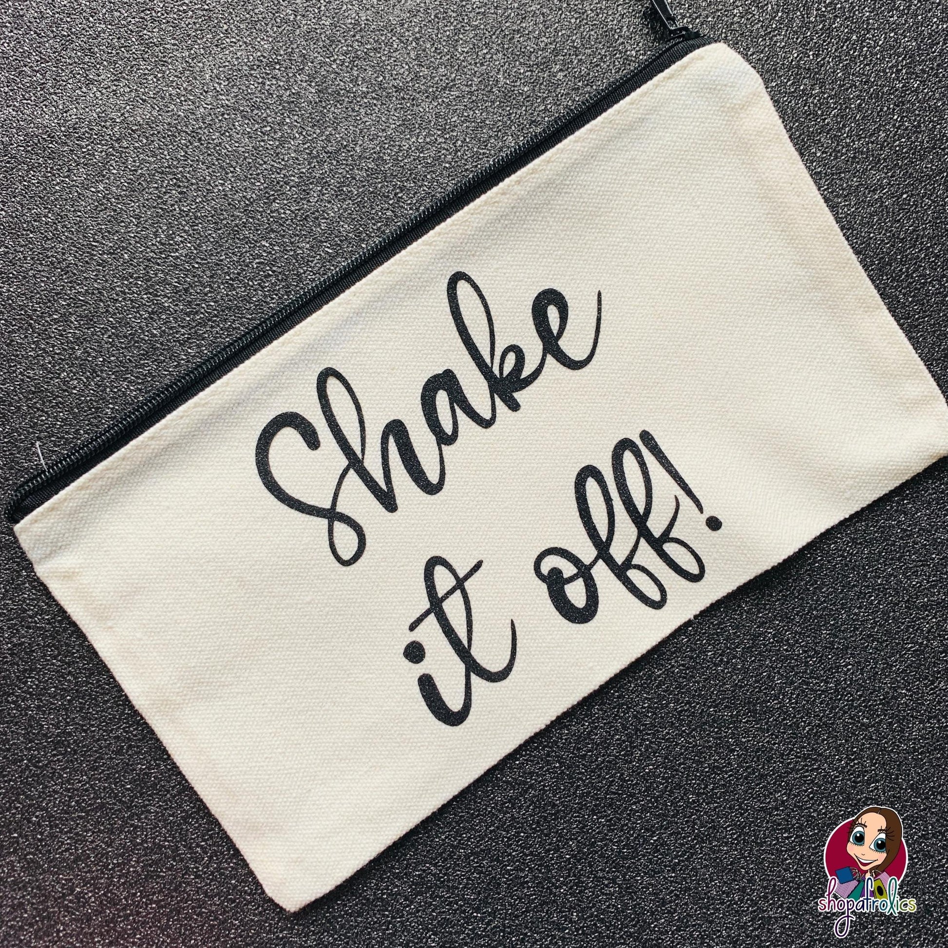 Shake it off! Taylor Swift inspired cosmetic bag