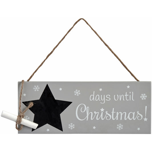 Days to Christmas countdown sign