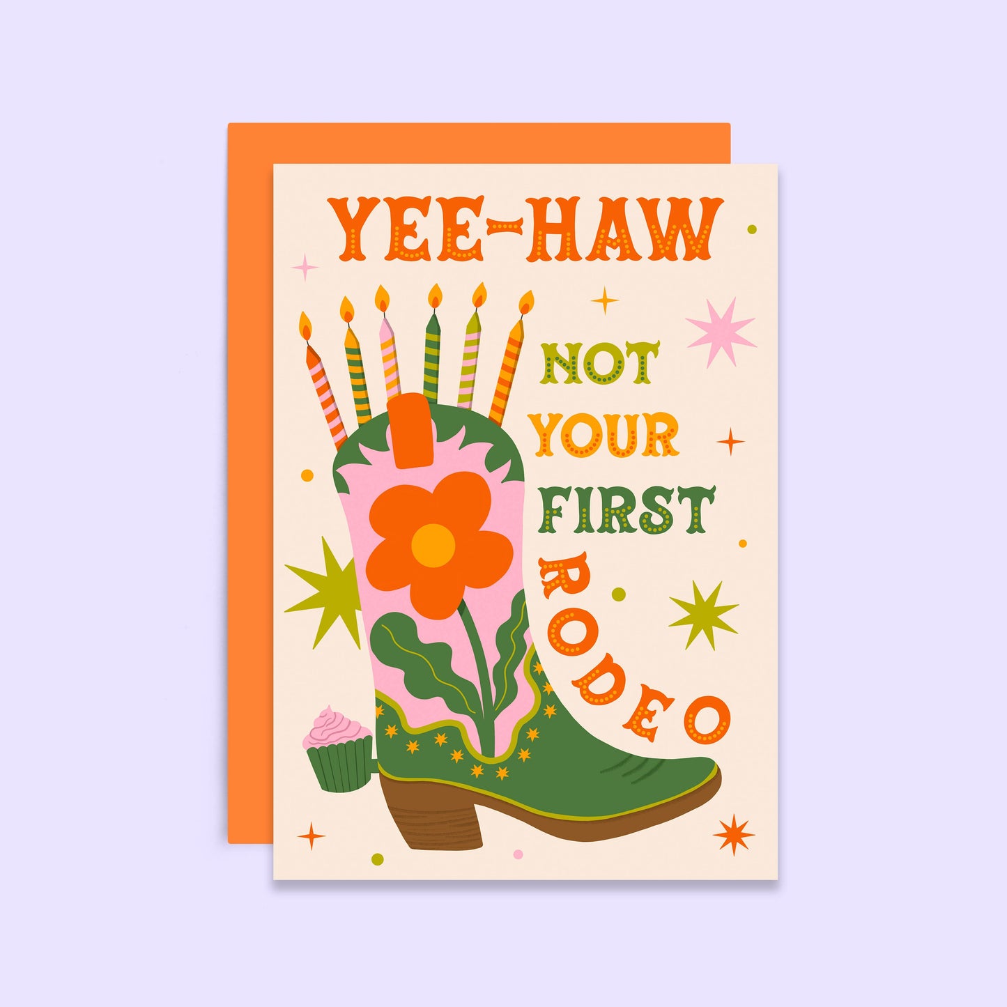 Not your first rodeo fun birthday greeting card