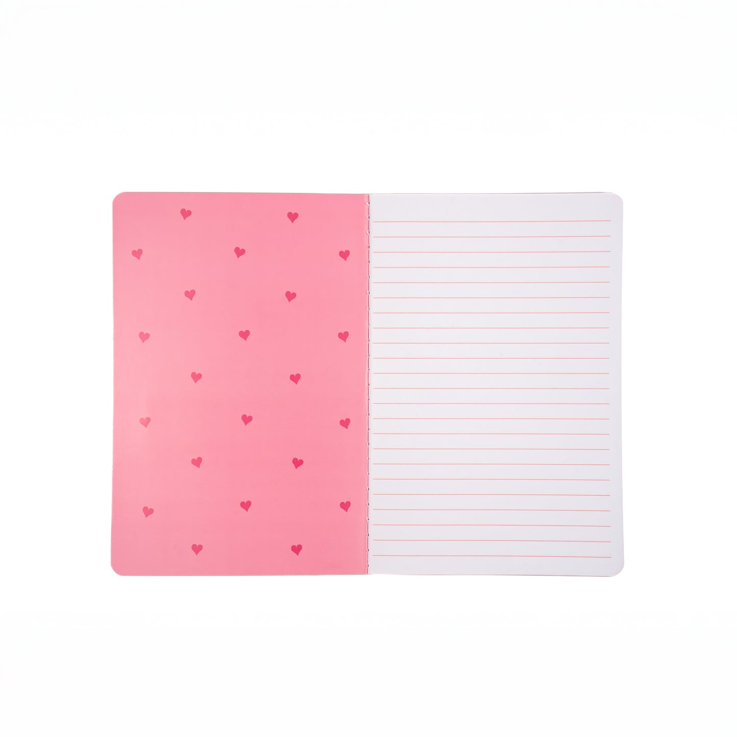 inside of pink cherry notebook