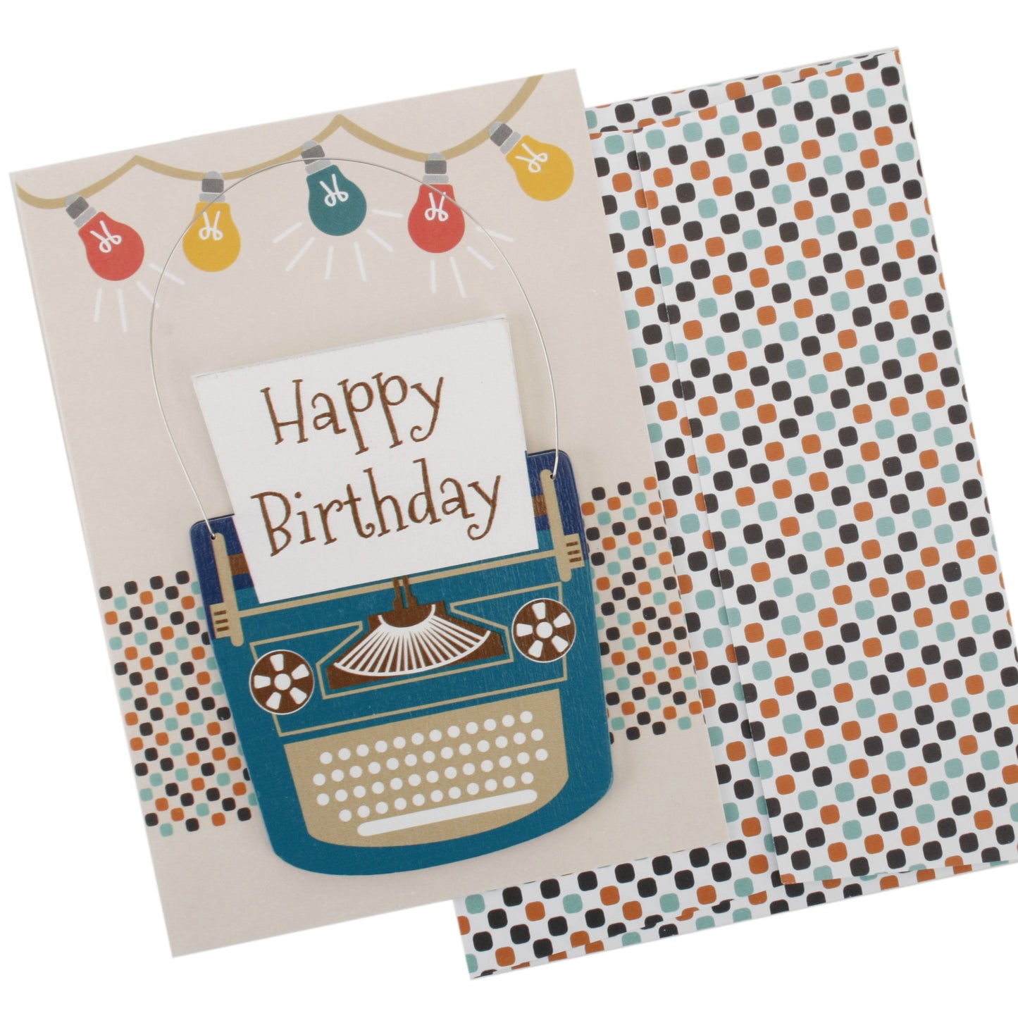 Happy Birthday Card and Envelope