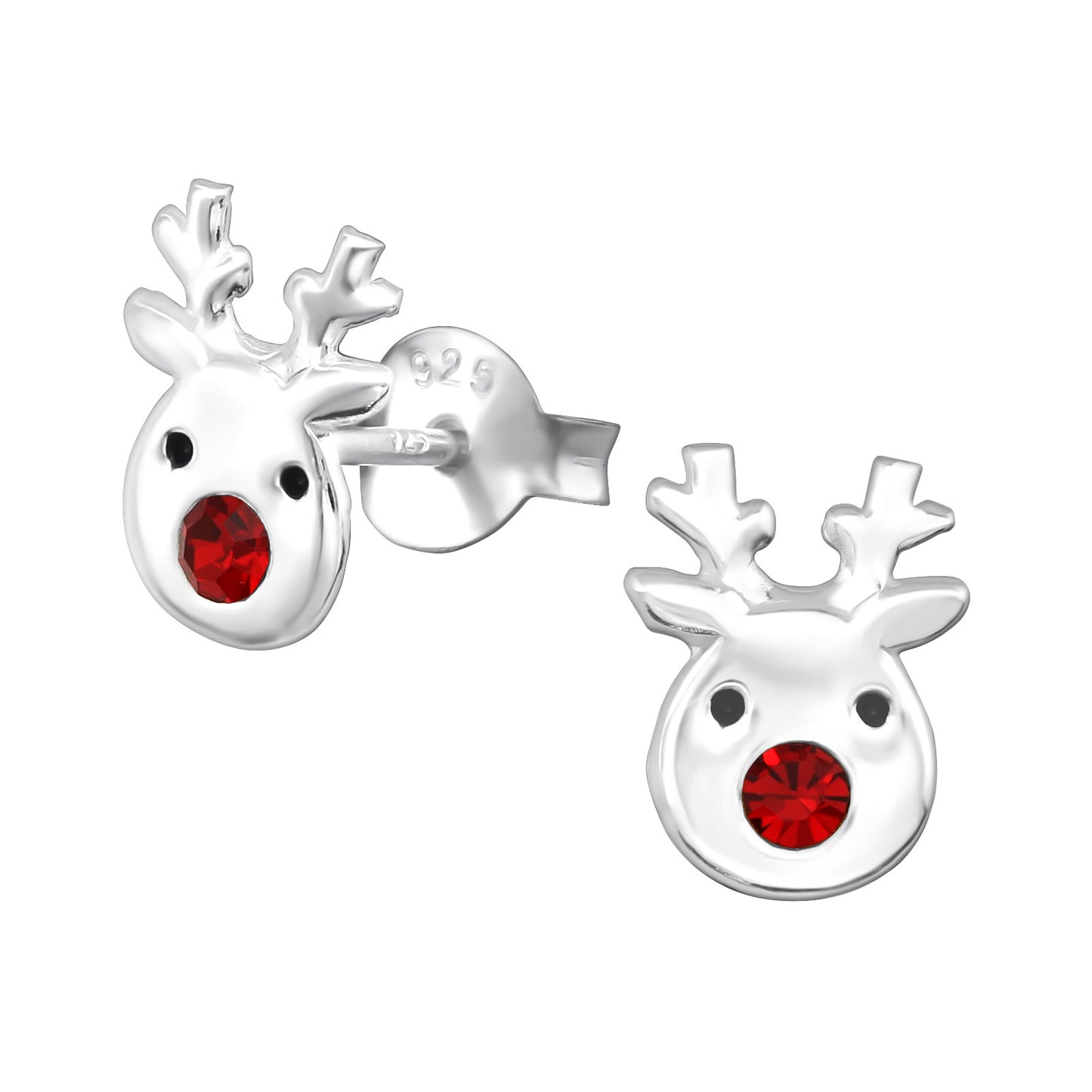 Rudolph the red nose reindeer had a crystal for his nose! 