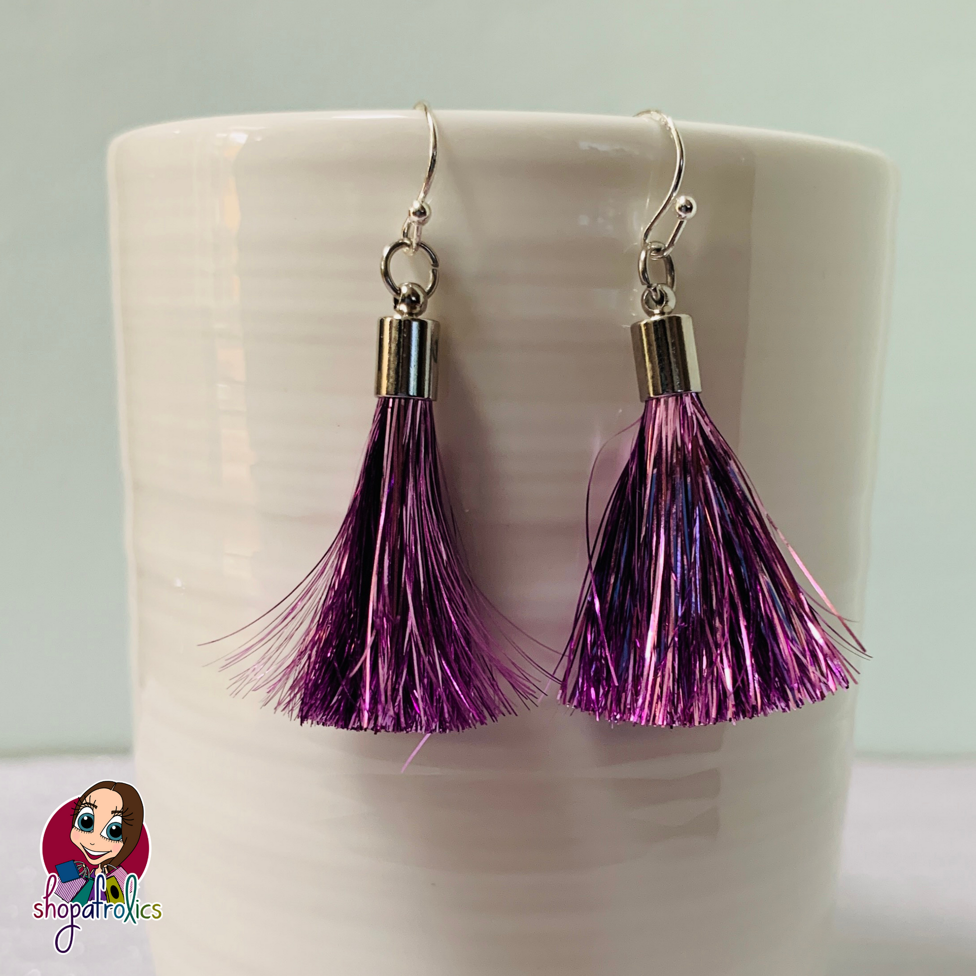 Silk 2025 tassel earrings